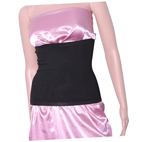 Faja lumbar de lana negra talla S para soporte y comodidad miniatura 4