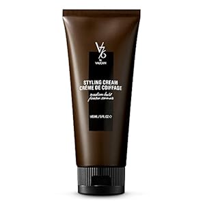 V76-by-Vaughn-Styling-Cream-Medium-Hold-5-Fl-Oz V76 by Vaughn Styling Cream Medium Hold High-Memory Formula for Men, 5 oz