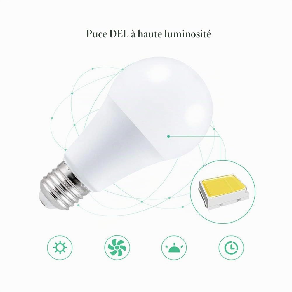 WANGPEI Ampoule de Couleur LED E27 RGB,Lampe à Vis Edison Dimmable à Changement de Couleur 15W Avec Télécommande IR,Lumières D'ambiance 16 Couleurs pour la Maison,Fête,Bar,Disco KTV,etc.1Paquets