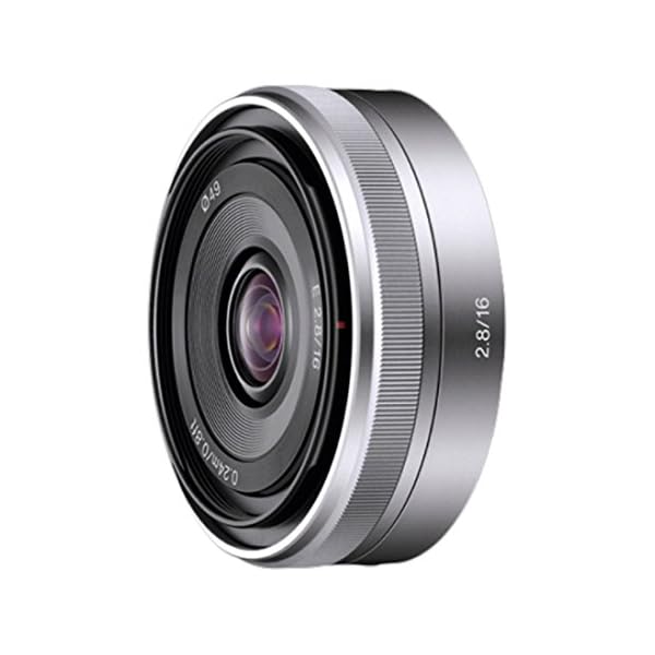 Sony SEL16F28 16mm f/2.8 Weitwinkelobjektiv für NEX Series Kameras