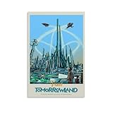 Tomorrowland Poster, Wandkunst, Gemälde für Wohnzimmer, 
