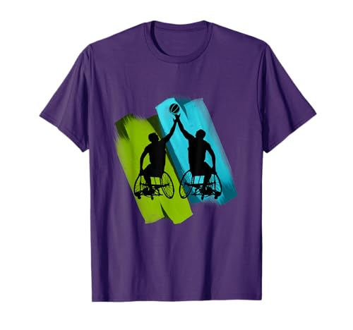 Cool Wheelchair Basketball Game T-Shirt