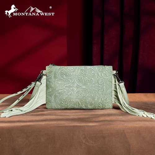 Image of Montana West Western Purse for Women Crossbody Bag Wristlet Clutch Purse