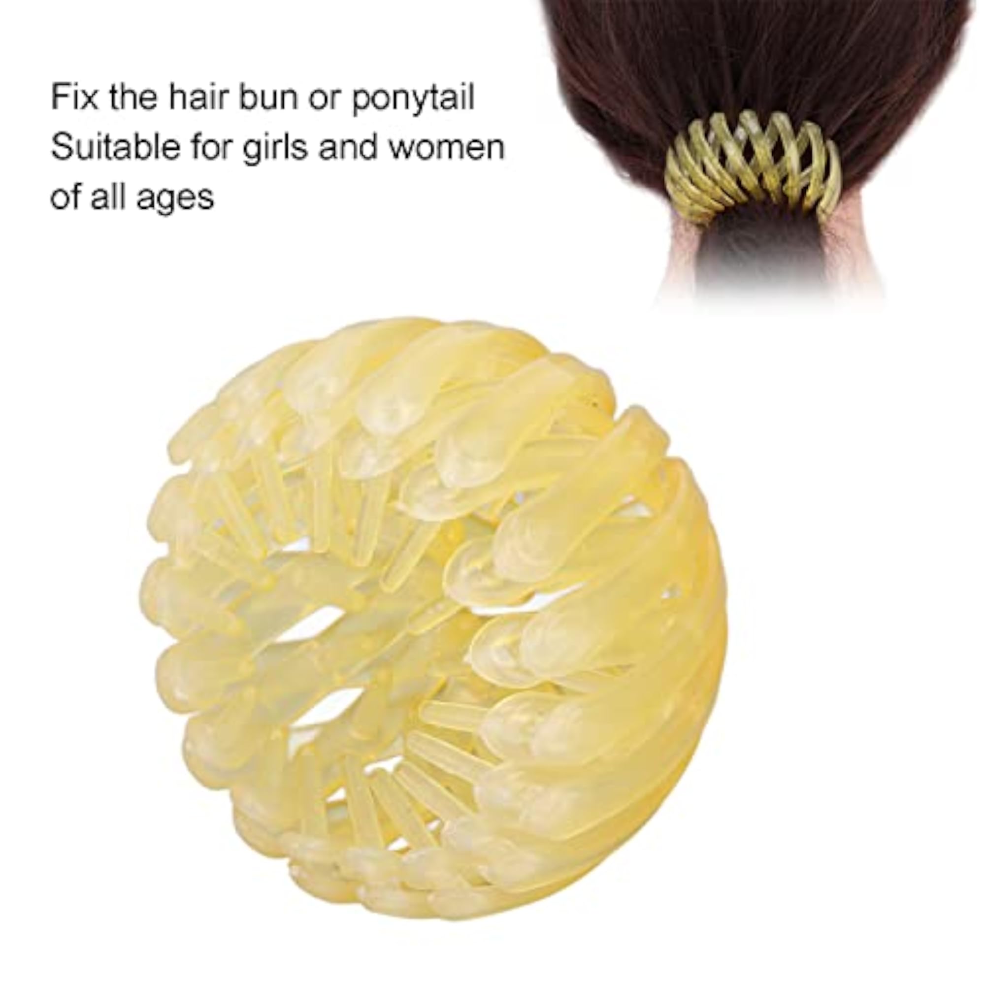 Bird Nest Hair Claw for Ponytail Holder
