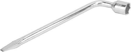 Llave de llanta para gato, tipo L, hexagonal de 0.827 in, llave de enchufe de extremo ranurado extendida para automóvil, camión, herramienta de