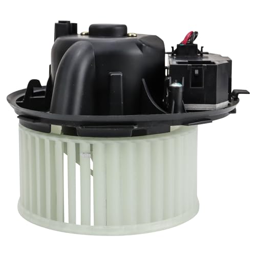 Image of TRQ HVAC Heater Air Conditioning A /C Blower Motor with Fan Cage for Audi VW New