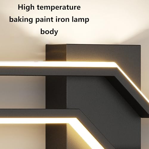 Lámpara de larga líneas LED para iluminación de pared interior con temperatura regulable 5