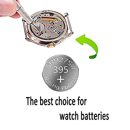 Baterías botón para reloj SR927SW 50 unidades miniatura 5