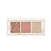 FLOWER BEAUTY CONTOUR PALETTE | Lift & Sculpt Contouring Palette | 3 Powder Makeup Shades to Sculpt, Blush & Highlight Face | Cruelty Free (Medium/Dark)
