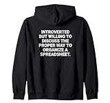 Introverted but willing to discuss the proper way to Zip Hoodie