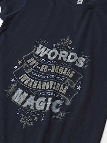 Harry Potter Humble Words Girl's Solid Crew Tee2