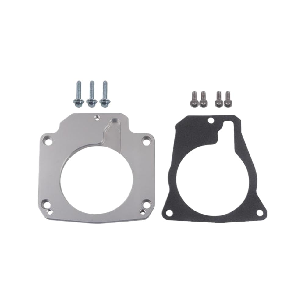 LS Drive By Wire Throttle Body Adapter Compatible With LS3 4 Bolt Intake To LS1 3 Bolt TB DBW LS2 LH6 L92 L76 LY2 LY5 LY6 LC9