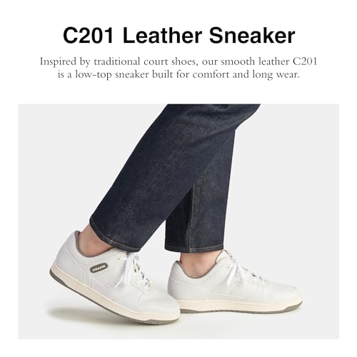COACH Mens C201 Leather Sneaker2
