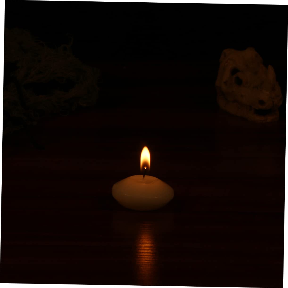 IMIKEYA 50pezzi Mini Galleggianti Decorative Per Matrimoni e Illuminazione Per Speciali e Natalizie