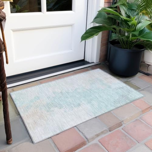 Tapete Addison Rugs Chantille ACN1675 Seafoam 1'8" x 2'6" miniatura 6