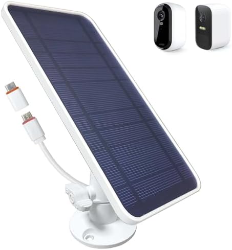 6W Solar Panel Charger Compatible With Arlo Essential 2K Outdoor(2nd Gen)/Essential - View #8