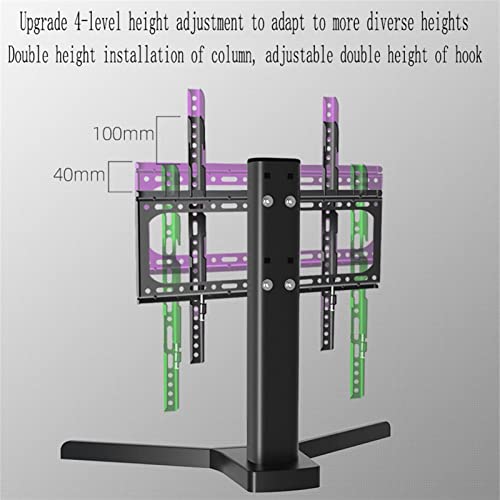 Support TV universel sans perforation pour écran LCD de 32 à 65 pouces
