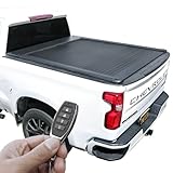 Syneticusa ER Power Retract Hard Tonneau Cover Fits 2014-2025 Chevy Silverado/GMC Sierra 1500 5'8' (69.9”) Truck Bed Retractable Waterproof T-Slot Rails