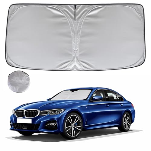 KAYZT Windshield Sun Shade for 2019-2025 2026 BMW 3 Series 330i 328i 320i 325i 335i Foldable...