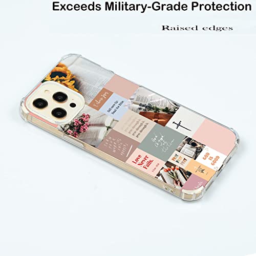 Mehidpur Christian Bible Verse For Iphone 12 Pro Max Case,Jesus Christian Positivity Motivational Quotes Case For Teen Man Women,Soft Tpu Bumper Case Compatible For Iphone 12 Pro Max #TOP4
