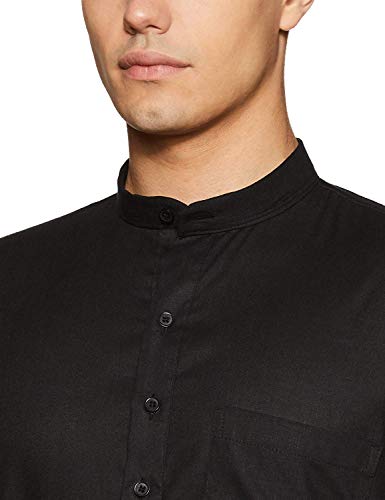 Kurta de algodón para hombre transpirable que evita el calor 2