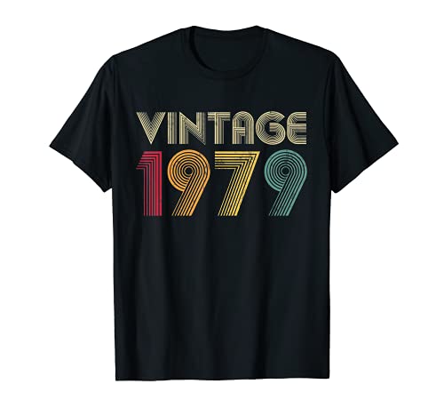 1979 42nd Birthday Gift Vintage Retro 42 Years Old Best Of Maglietta