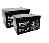 2 Pack of PowerStar Batteries, Compatible with RBC6 Replacement Battery Cartridge