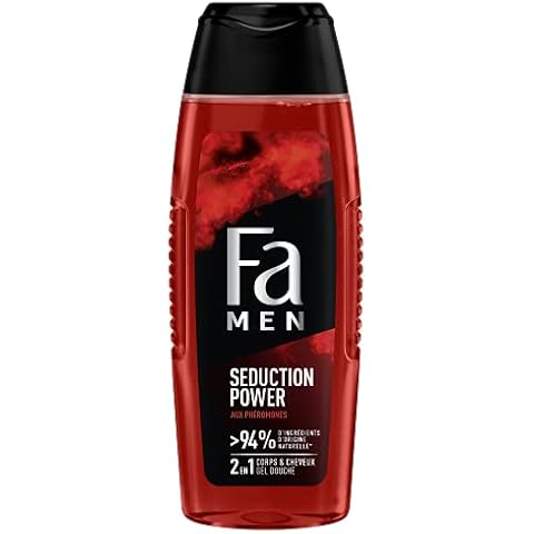Gel de Ducha para Hombre Fa Seduction Power 2 en 1 Cover