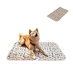 BNAM Traversine Igienico per Cani, Tappetino Lavabile Assorbenti Cane, Traversine per Addestramento Cuccioli, ad Asciugatura Rapida, Riutilizzabile Tappetini per Cani/Gatti/Conigli, 1 pezzo (80*70)