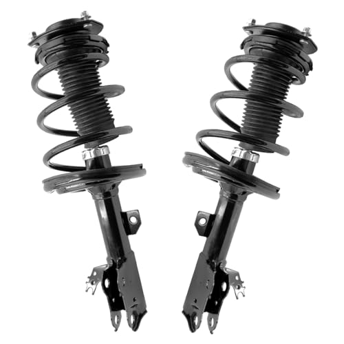 Image of Detroit Axle - 3.5L 6pc Struts Sway Bars for Toyota 2013-2018 Avalon 4 Front Rear Struts with Coil Spring 2 Front Sway Bar End Links 2014 2015 2016 2017 Suspension Kit Replacement
