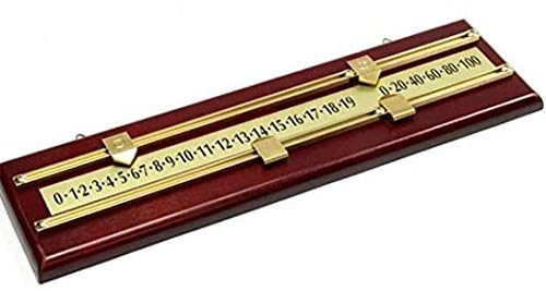 Funky Chalk 16.5Inch MAHOGANY Effect 2 Player Home Scoreboard