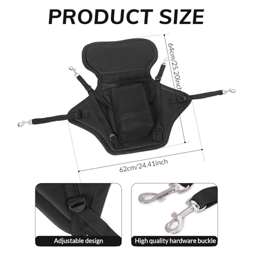 Siège de kayak avec dossier réglable pour stabiliser la posture en canoë - 4
