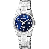 Edelstahlgehäuse CITIZEN Quarzuhr Damenuhr EU6000-57L