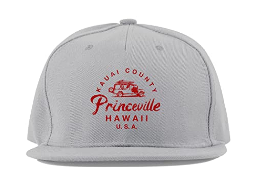 Casquette baseball vintage Hawaii Princeville Kauai de camionneur respirant pour homme et femme