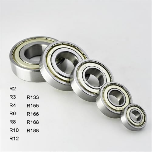Roulement à billes R8ZZ miniature étanche haute précision en acier renforcé - 2