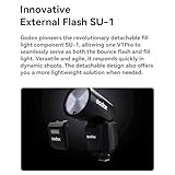 GODOX V1 PRO S Camera Flash+ X3S Trigger Kit 2.4G Wireless Camera Speedlight 1/8000s HSS 1.3s Recycle Time with M/TTL Flash Mode, Sub Speedlite Compatible with Sony Cameras - Image 6