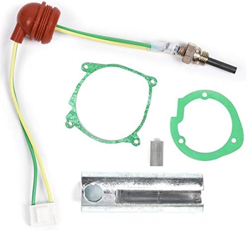5PCS/12V 2KW Ceramic Glow Plug Air Diesel Heater Service Kit With Removal Fitting Tool for Eberspacher D2 D4, D4S, Other Heaters (Green)