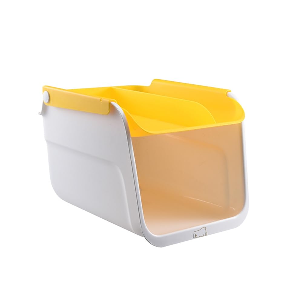 CTRLZS Shelf Shoe Organizer Space-Saving Locker Organizer of Shoes Yellow