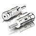 Bingfu Car Antenna Adapter Universal Car Stereo FM AM Radio Antenna Adapter Connector ISO to DIN Plug Connector (2-Pack) for Vehicle Audio Radio Head Unit Stereo Receiver