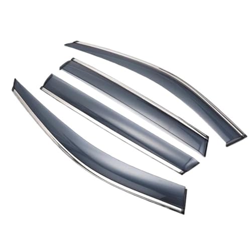 Visière extérieure en plastique pour VW Tiguan 5N, protection solaire de fenêtre