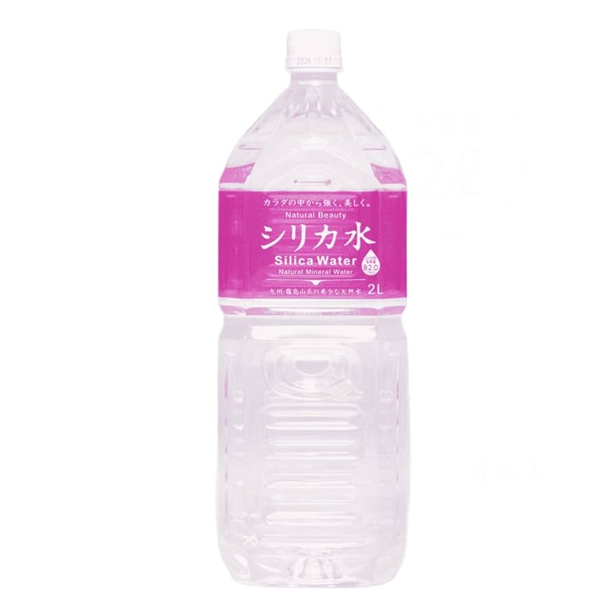 Amazon.co.jp: 友桝飲料 シリカ水2L×6本 ナチュラミネラル