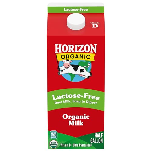 Image of Horizon Organic Lactose Free Milk, Whole Milk, 64 fl oz Half Gallon Carton