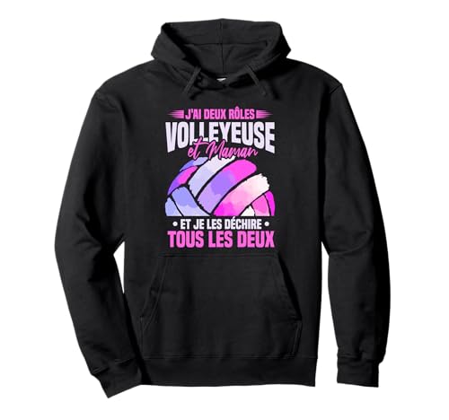 Cadeaux de volley-ball - Volleyball Femmes Volley Sweat à Capuche