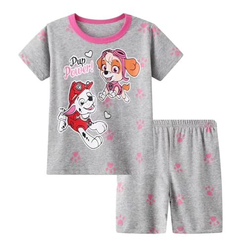 [Paw Patrol] �j�̎q �����p�W���} �p�E�p�g���[�� �L�����N�^�[T�V���c ���� �L�b�Y�p�W���} �q�ǂ��� ���̎q �ĕ� �l�C �ȑf�� �Q�Ԓ� 90/100/110/120/130 �ʊw �c�t�� (JP, �����T�C�Y, 110, �^�C�v3)