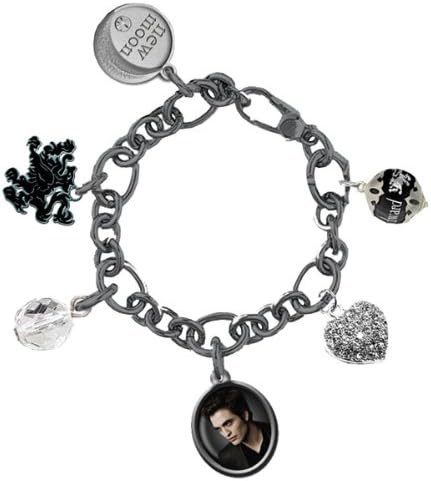 Twilight New Moon "Edward" Chunky Charm Bracelet - Image 2