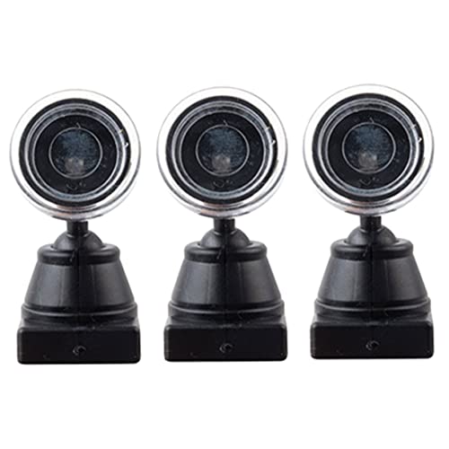 Angoily Table Spotlight Lamp Mini Signal Light Model Red Green Traffic Light for Mini House Scene Models