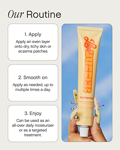Topicals Like Butter Moisturizer For Dry, Sensitive & Eczema-Prone Skin - Soothing Instant Moisturizer And Eczema Relief For Face And Body, Skin Hydration (1.7 Fl Oz)… #TOP5