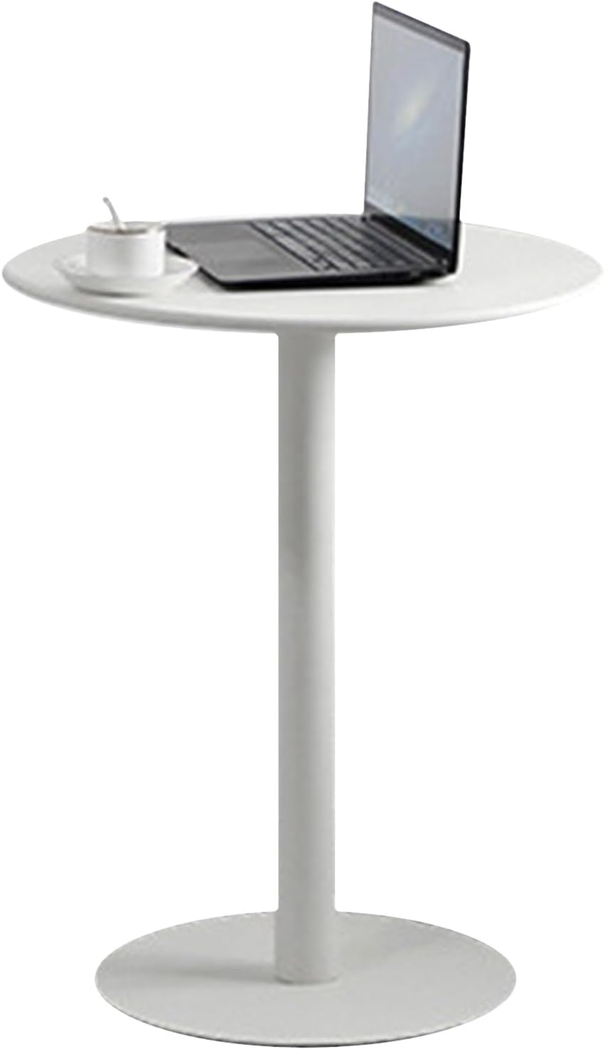 ビストロテーブル ラウンドバーテーブル カウンター朝食ダイニングハイテーブル メタルベース付き カクテルビストロテーブル パブコーヒ