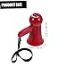 Toddmomy Portable Megaphone with Volume Handheld Loudspeaker for Sports and Events Lightweight Voice Amplifier with Hand Strap for Cheerleading and Parties