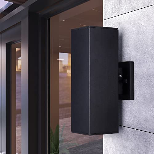 Mirrea WCB0100A2002B00 Modern Outdoor Porch Light Patio Light In 2 Lights Dusk To Dawn Photocell Sensor thumb #1